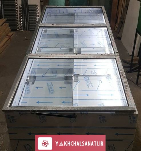 یخجال خوابیده ماهی فروشی