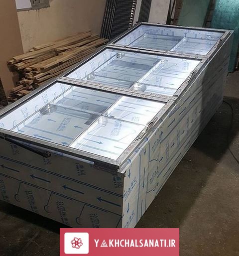 یخجال خوابیده ماهی فروشی