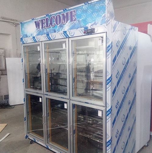 یخچال ایستاده 6 درب استیل