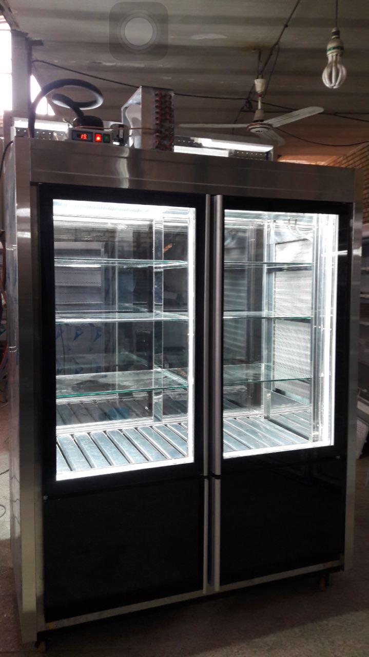 یخچال ایستاده استیل 1.5 متری