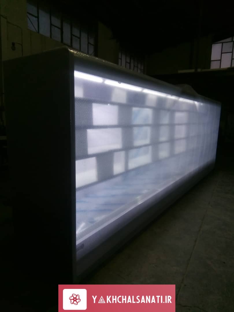 یخچال ایستاده بدون درب سایز بزرگ متراژ بالا