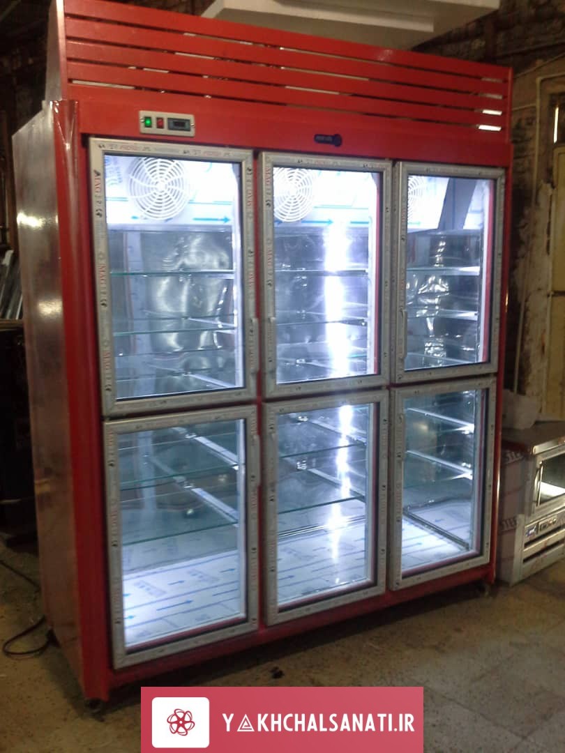 یخچال ایستاده سوپری 6 شش درب نوفراست رنگی