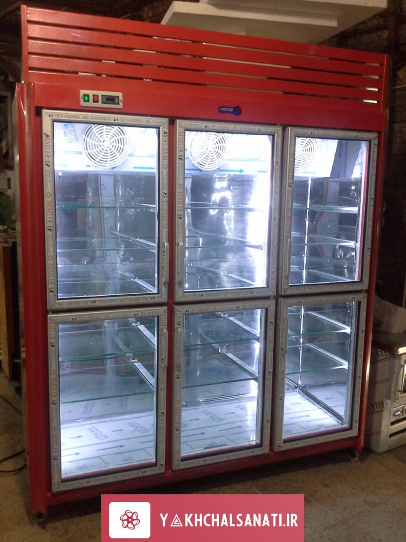 یخچال ایستاده سوپری 6 شش درب نوفراست رنگی