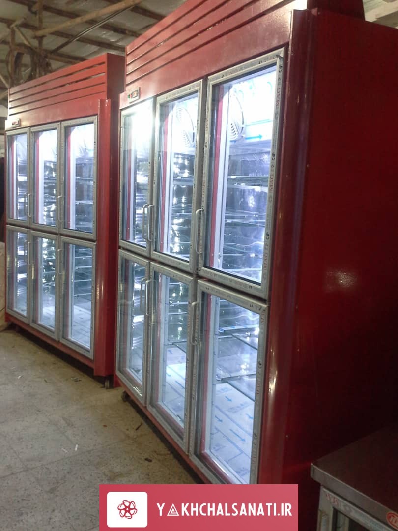 یخچال ایستاده سوپری 6 شش درب نوفراست رنگی