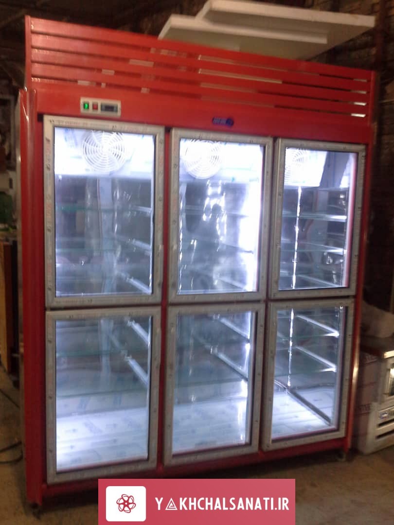 یخچال ایستاده سوپری 6 شش درب نوفراست رنگی