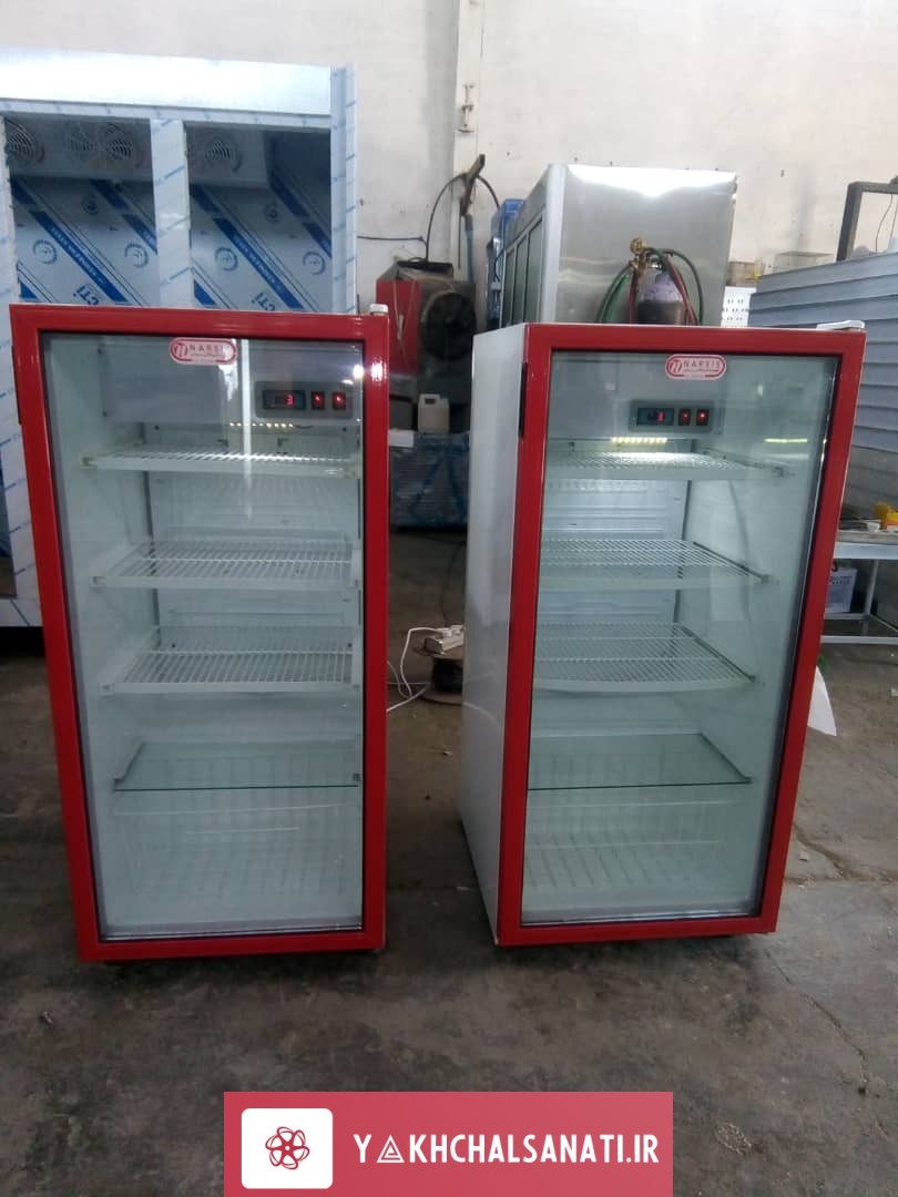 یخچال صنعتی ویترینی کوچک 9 نه فوت