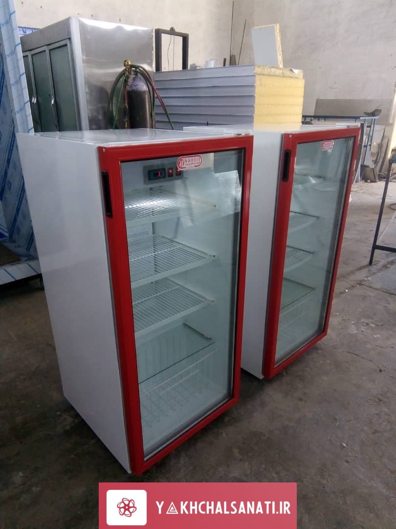 یخچال صنعتی ویترینی کوچک 9 نه فوت