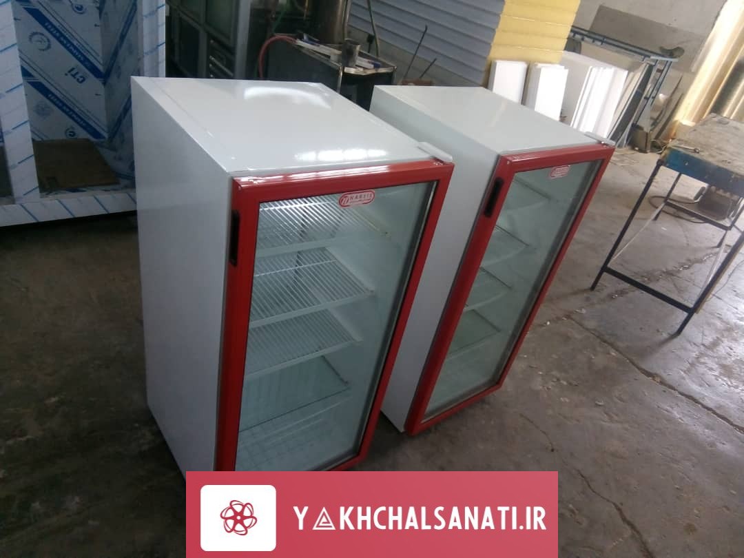 یخچال صنعتی ویترینی کوچک 9 نه فوت