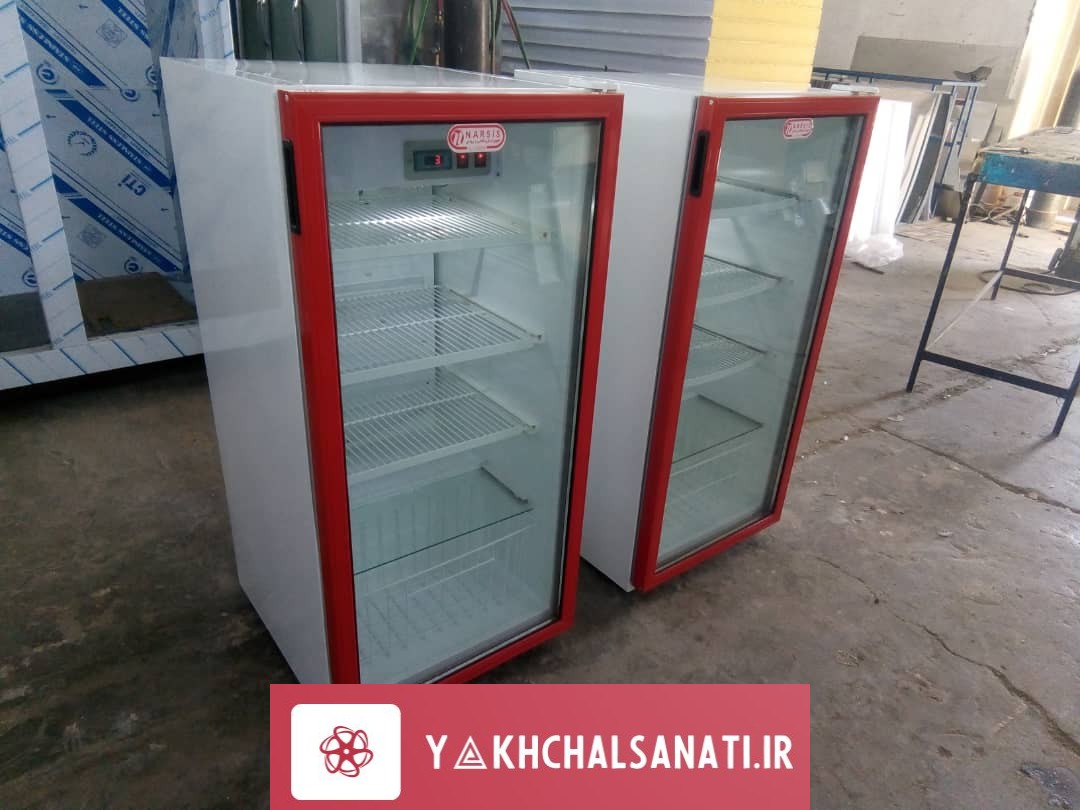 یخچال صنعتی ویترینی کوچک 9 نه فوت