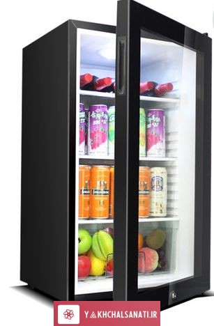 یخچال صنعتی ویترینی کوچک هفت 7 فوت